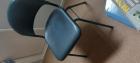 6 plastic stapelbare stoelen