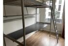 Metaal hoogslaper zonder matras (Ikea)