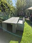 Tuintafel met bank 