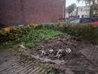 Afgegraven grond tuin aangeboden